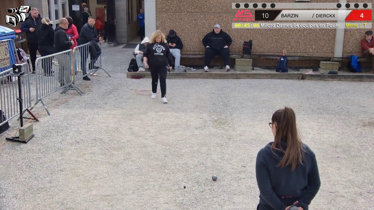 Miniature : Pétanque Milord Dames Tertre 1/8