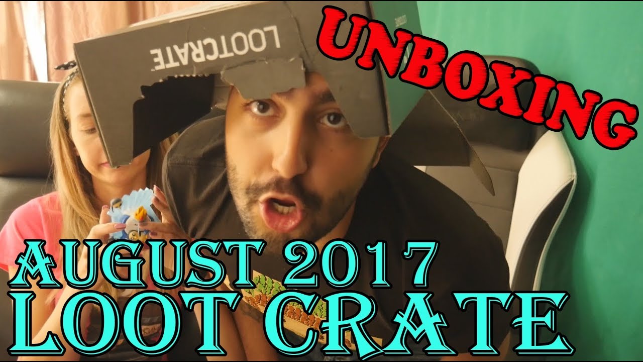 Unboxing Loot Crate August 2017 - Kingdom