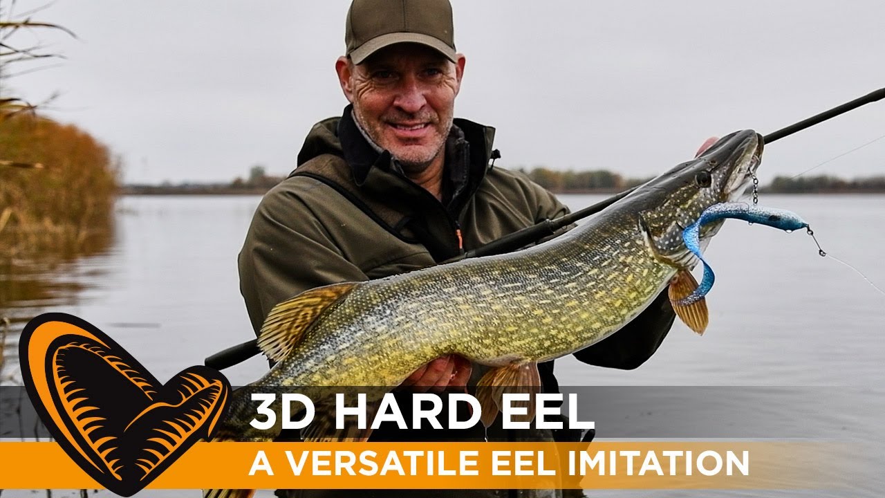 3D Hard Eel - A super versatile Eel imitation for big Pike