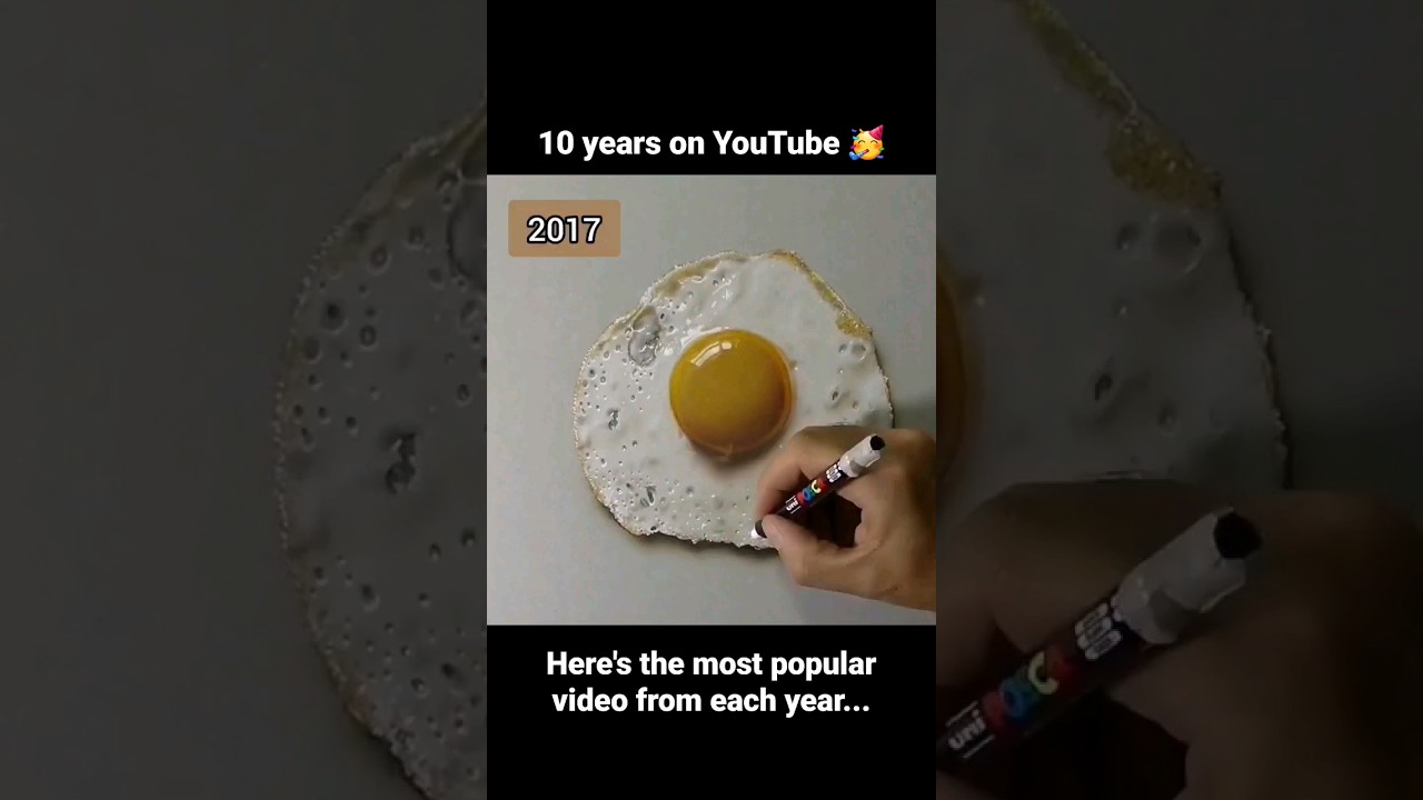 10 years on YouTube 🎂  Here's the most popular video from each year!