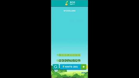 WordBrain 2 Eco Event Day 4 August 4 2021 Answers and Solutions