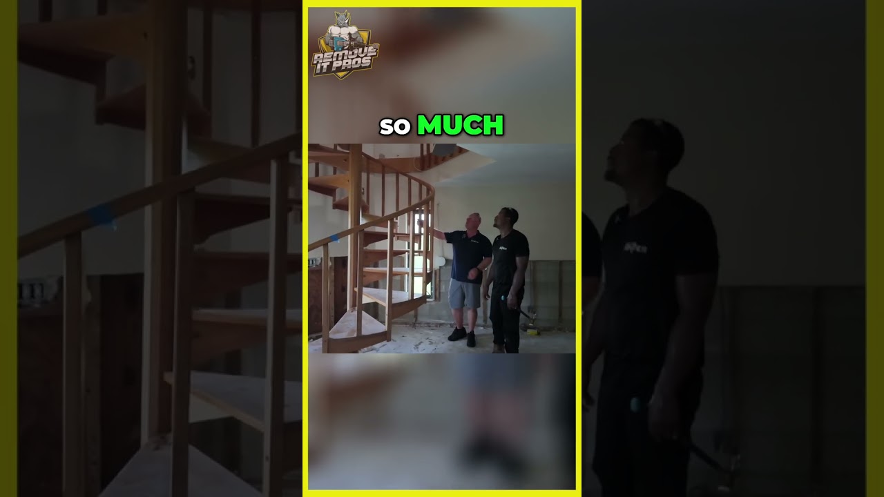 Repurposing a Spiral Staircase! 