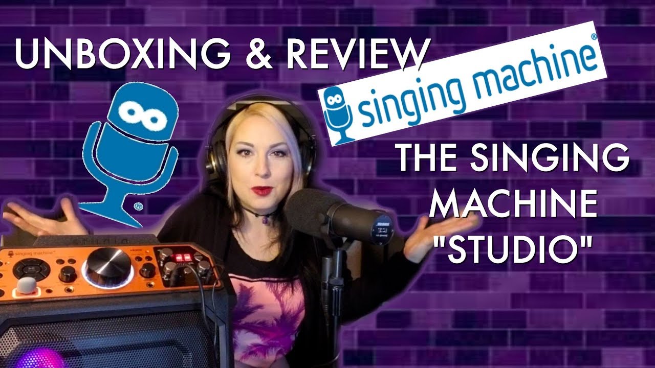 I Tried The Singing Machine's "Studio" Karaoke Machine! Unboxing and