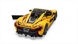 Lego Technic Mclaren P1 Hypercar Bouwpakket Voor Volwassenen, Modelauto Decoratie Set 42172