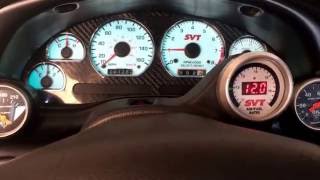 Mustang integrated Shift Light with rpm switch