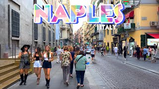 Naples, Italy 🇮🇹 - Walking Through The Nastiest Streets - 4K-HDR