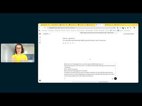 So schreibst du SEO-Texte mit KI schneller und besser! Monika Wolf Weber von monswap solutions