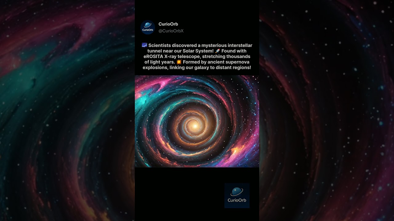 🌌 Mysterious Interstellar Tunnel Near Earth! 🚀✨ 