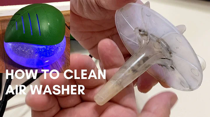 How to Clean EcoGecko Green Leaf Air Washer and Revitalizer