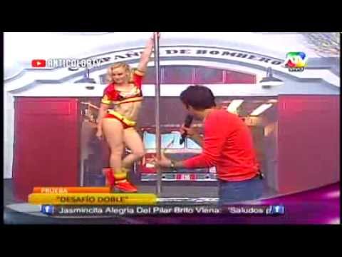 Dance of Valentina Shevchenko en reality show Combate. Reggaeton. Peru, Lima. 2013