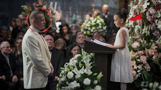 At Her Grandmother’s Funeral, Young Girl Reveals a Shocking Truth—Dad Instantly Calls 911. |