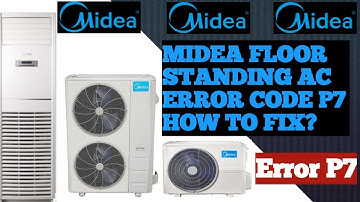 MIDEA AC ERROR CODE P7 TROUBLESHOOTING & HOW TO FIX? URDU/HINDI