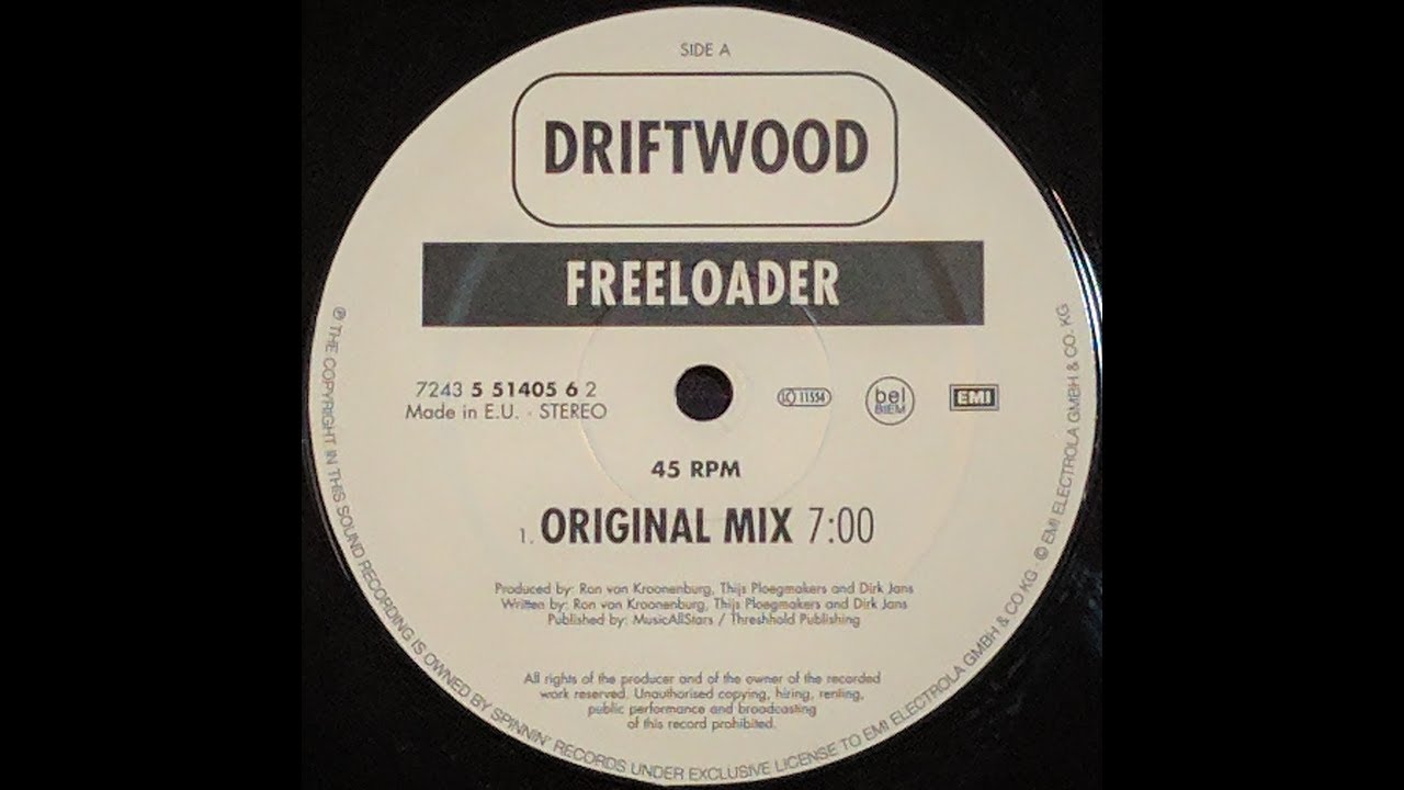 {Vinyl} Driftwood - Freeloader (Original Mix)