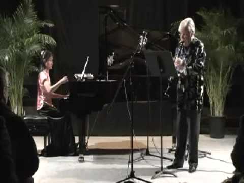 LOUIS CAHUZAC - Pastorale Cvenole pour clarinette et piano par Guy Dangain & Shoko Gamo