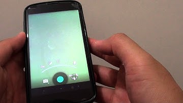 Google Nexus 4: How to Change Camera Scene Mode