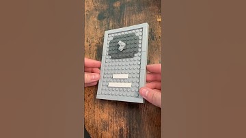 Day 1 of making a silver play button out of Lego until I get one in real life #shorts #playbutton