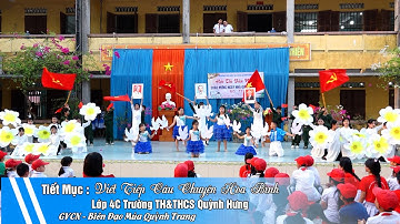 Viết Tiếp Câu Chuyện Hòa Bình, Lớp 4C Trường TH&THCS Quỳnh Hưng