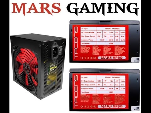 Fuente de alimentación 750W - Tacens Mars Gaming Vulcano