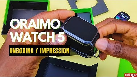Oraimo Watch 5: Unboxing & First Impressions ⚡