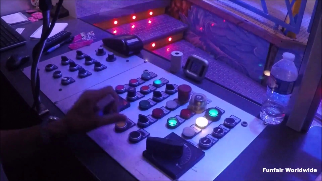 "POSEIDON RACHE" (POURRIER) OPERATOR VIEW @ FOIRE AUX MANEGES DE LILLE (FRANCE) 2017