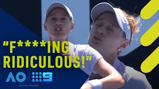 Umpire MOCKED and ABUSED during sensational tennis meltdown! | Wide World of Sports screenshot 5