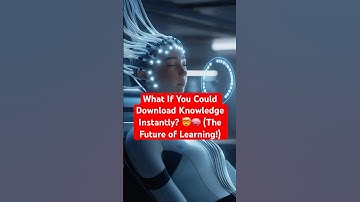 What If You Could Download Knowledge Instantly? 🤯🧠(The Future of Learning!) #science #ai  #shorts