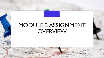 Module 2 Assignment Overview Review