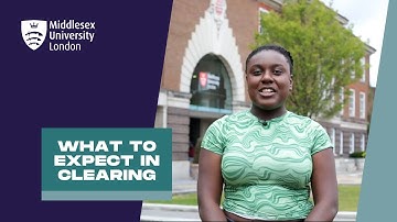 What to expect in Clearing | Middlesex University