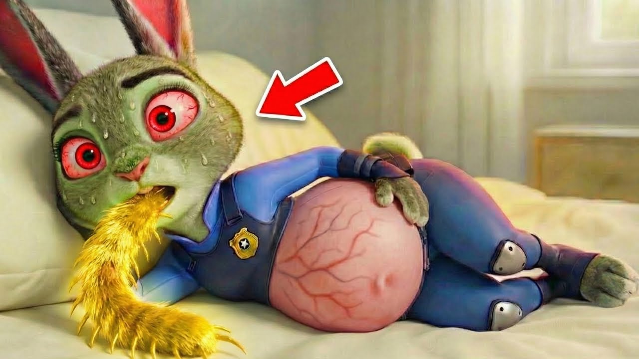 Zootopia 2 | The yellow worm inside Judy 🦠🐰 Poor Judy | Nick & Judy Fanmade