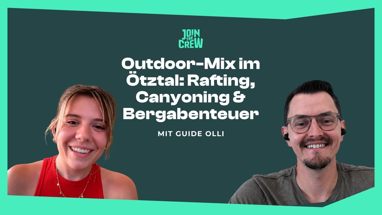 ⁣Outdoor-Mix im Ötztal: Rafting, Canyoning & Bergabenteuer