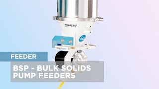 Bulk Solids Pump Feeders - gentle & precise feeding of free-flowing materials