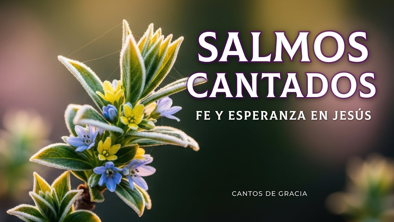 SALMOS CANTADOS de Fe y Esperanza en Jesús | Música Cristiana 🙌🕊️ - YouTube