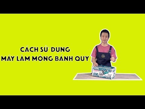 Video CÁCH SỬ DỤNG MÁY LÀM MỘNG BÁNH QUY ĐỂ GHÉP VÁN - youtube