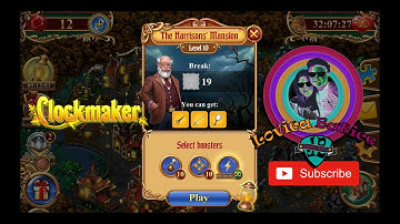Clockmaker - Match 3 Mystery Game - The Harrison