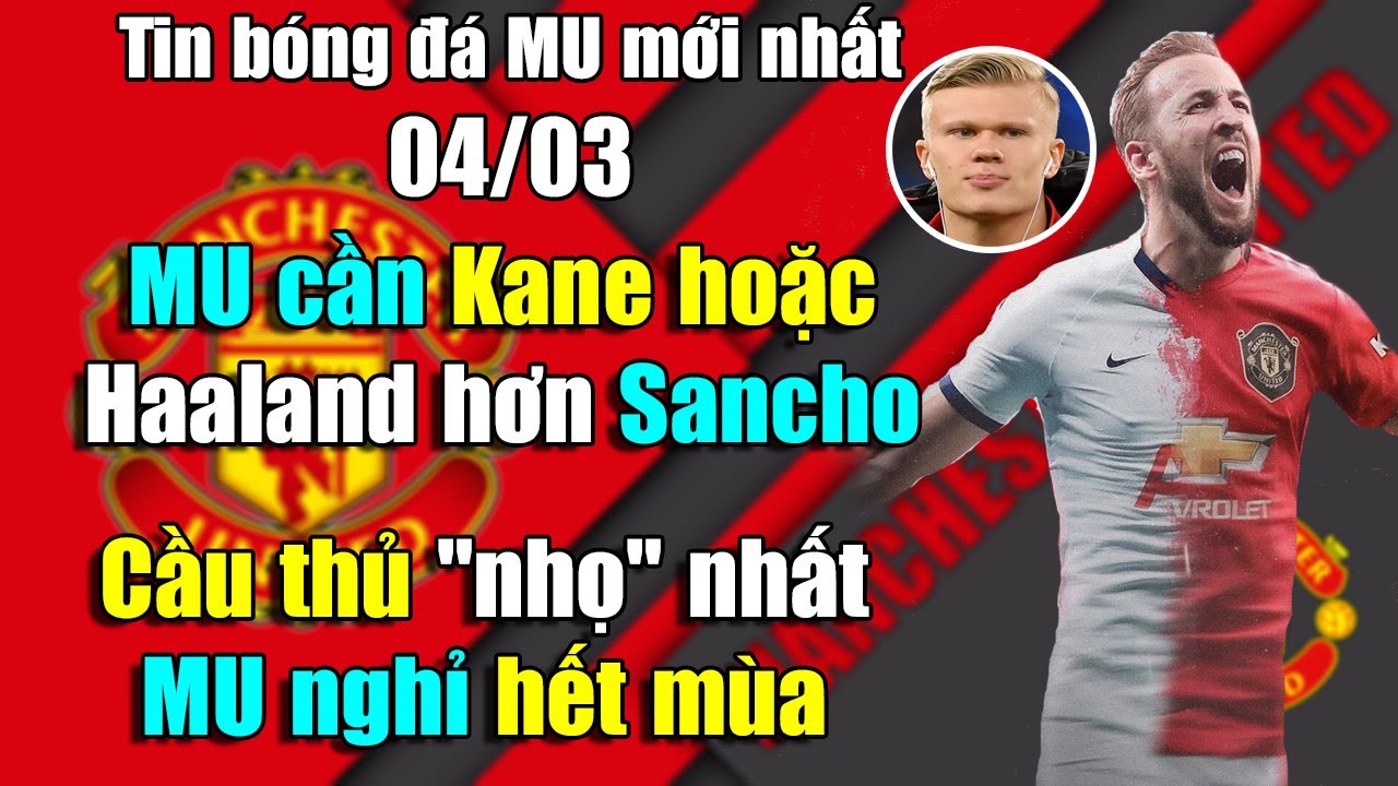 🔥Tin bóng đá MU mới nhất 4/3 Hàng công quá cùn MU cần Harry Kane hoặc