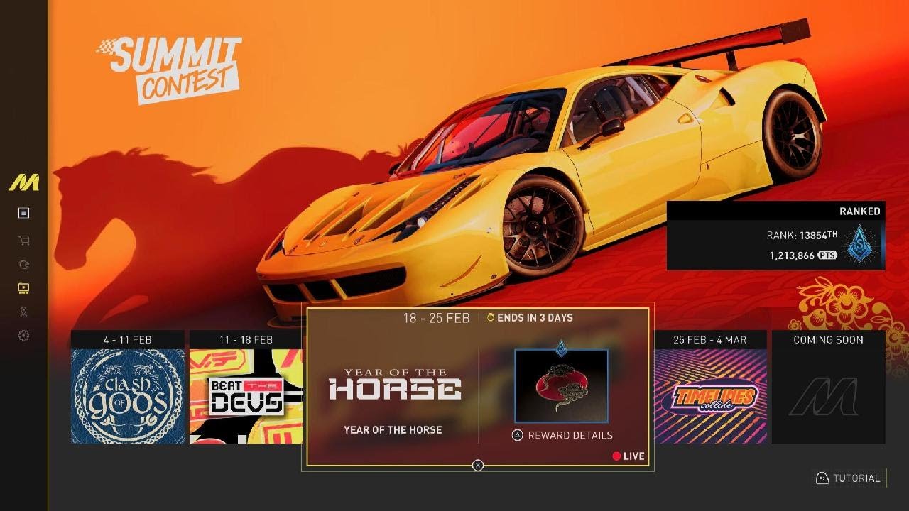 Year Of The Horse Summit Contest Trying To Better My Pts. 