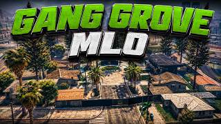 Fivem Gang Grove MLO for FiveM | Custom Gang Mansion MLO | Secret Underground Gang Base MLO