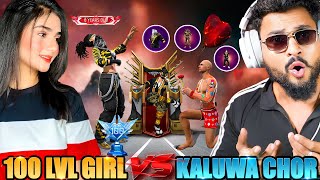 Pro Cute Girl Streamer X Golden Hiphop & 100 Lvl. Vs Kala Kaluwa 😱 आजा Golden Hiphop 1 vs 8 में !! 😤 screenshot 3