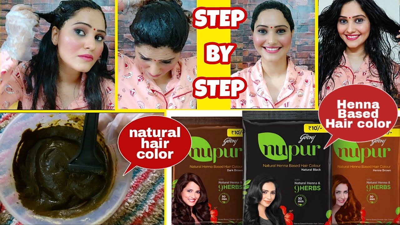 Nupur 100 pure henna for silky smooth condition dark brown hair  RARA   henna mehndi paste recipe  YouTube