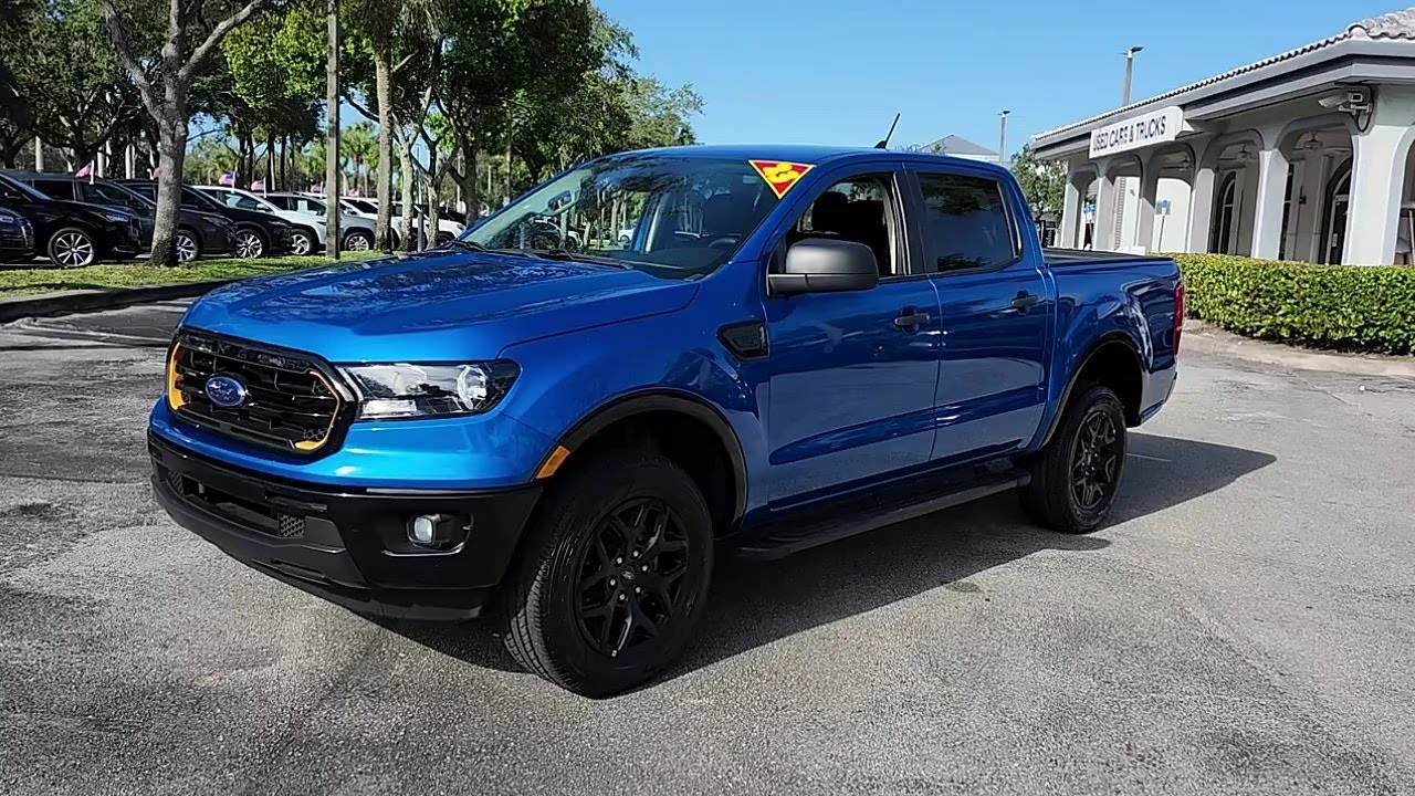 USED 2023 FORD RANGER XLT 2WD SuperCrew 5' Box at Pines Ford (USED) 