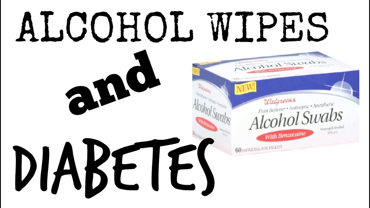 ALCOHOL WIPES & DIABETES! Type I Tuesday YouTube