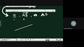 Chapter 8 Vectors part 1