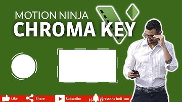 📛Cómo usar CHROMA KEY en MOTION NINJA (Green Screen)