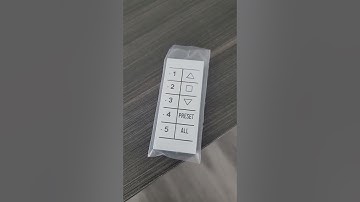 How to Program a Gaposa Emitto remote when you can not unplug