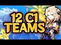 12 C1 Albedo Team Comps | Genshin Impact Luna III Build &amp; Showcase
