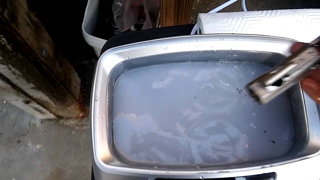 Bought a sonic cleaner to clean gun parts YouTube