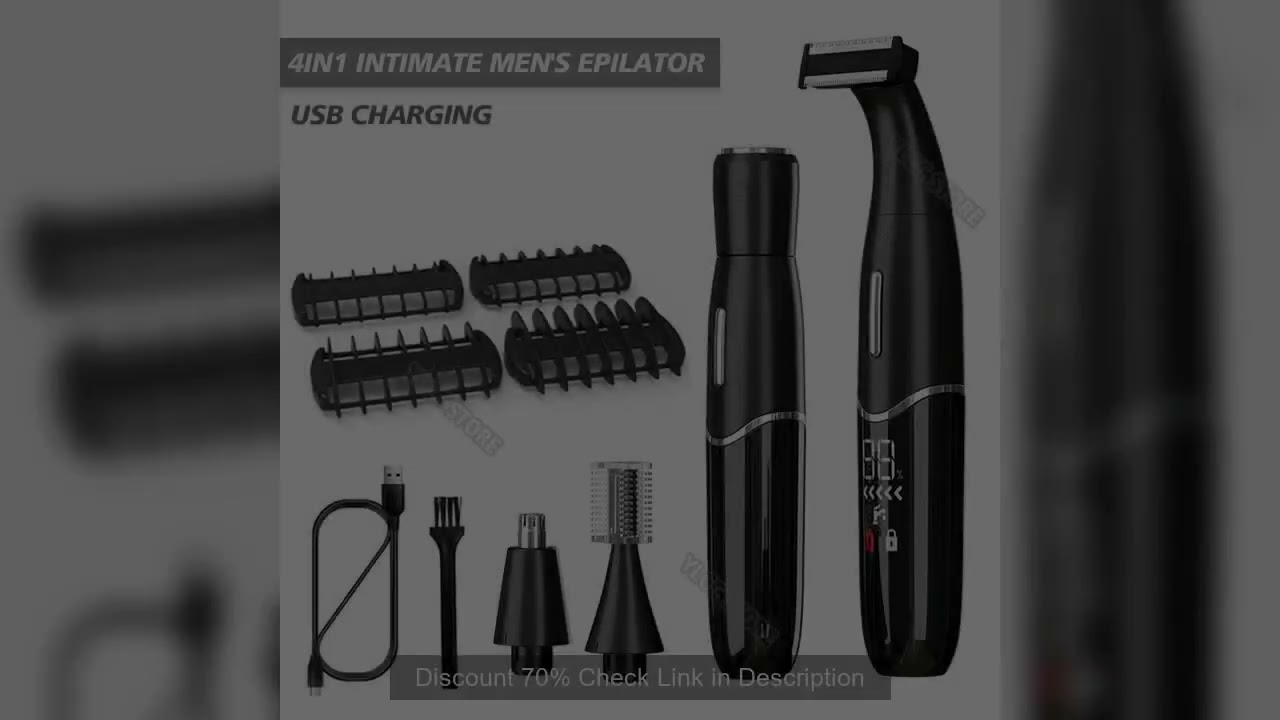 Intimate Areas Haircut Precision Shaver Men Bikini Line Sensitive Razor Balls Eggs Pubic Hair Shavin