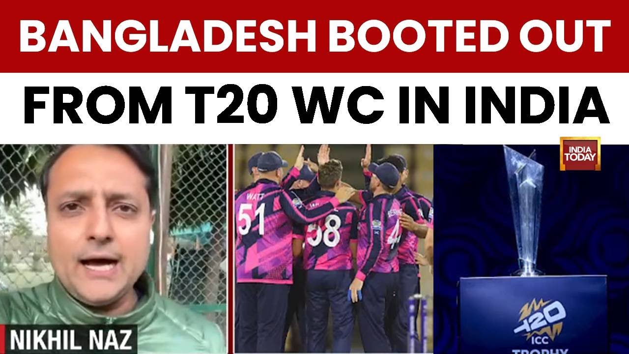 Bangladesh Vs ICC LIVE: Nikhil Naz On Why ICC Replaced Bangladesh With Scotland For T20 World Cup