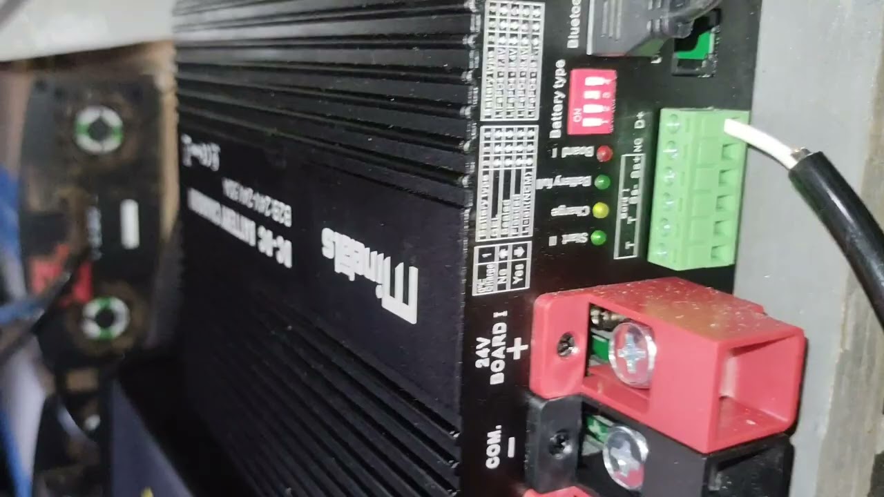 DC DC carregador de Bateria via Alternador. olha só como tá ficando. #Motorhome