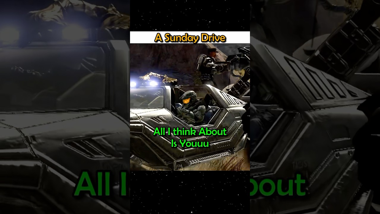 A Sunday Drive With Master Chief. 